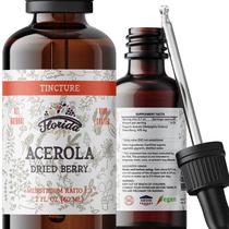 Suplemento Florida Herbs, tintura de acerola, vitamina C, 30 ml Suplemento Florida Herbs, tintura de acerola, vitamina C, 30 ml