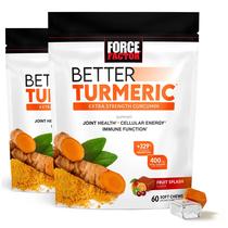 Suplemento Force Factor Better Turmeric Joint Support - 120 Soft Chews
