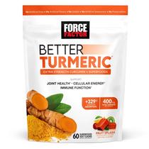 Suplemento Force Factor Better Turmeric Joint Support - 60 Soft Chews