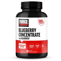 Suplemento Force Factor Blueberry Concentrate 90 cápsulas gelatinosas