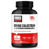 Suplemento Force Factor Calostro Bovino 120 Cápsulas