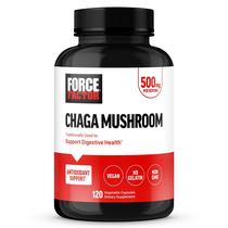 Suplemento Force Factor Chaga Mushrooms 120 cápsulas