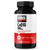 Suplemento Force Factor CoQ10 100 mg Heart Health 60 cápsulas