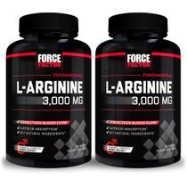 Suplemento Force Factor L-Arginina 3000 mg, 150 comprimidos x 2