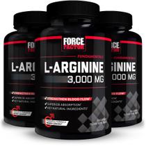 Suplemento Force Factor L-Arginina 3000 mg com BioPerine 450 cápsulas