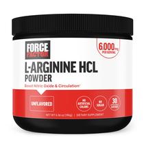 Suplemento Force Factor L-Arginina HCL 6000 mg em pó sem sabor
