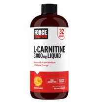 Suplemento Force Factor L-Carnitina 3000 mg de laranja líquida 500 ml