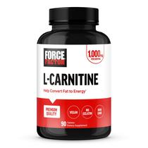 Suplemento Force Factor L-Carnitina Tartarato 1000 mg 90 comprimidos