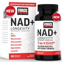 Suplemento Force Factor NAD+ Longevity 60 cápsulas