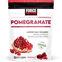 Suplemento Force Factor Pomegranate Soft Chews 30 unidades