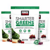 Suplemento Force Factor Smarter Greens Superfood Chews 180