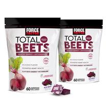 Suplemento Force Factor Total Beets Soft Chews 120 unidades