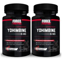 Suplemento Force Factor Yohimbine para homens 6mg 30 cápsulas x2 Suplemento Force Factor Yohimbine para homens 6mg 30 cápsulas x2