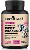 Suplemento ForestLeaf de Órgãos Bovinos para Mulheres 120 Cápsulas