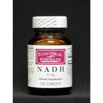 Suplemento: fórmulas ecológicas, comprimido Nadh, 5 mg, 120 unidades Suplemento: fórmulas ecológicas, comprimido Nadh, 5 mg, 120 unidades