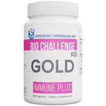 Suplemento Fórmulas Sistêmicas Gold Immune Plus 60 Cápsulas