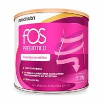 Suplemento FOS Rico em Fibra Prebiotica Lata 220g Maxinutri