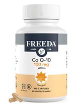 Suplemento FREEDA CoQ10 100mg Coenzima Q10 100 cápsulas Suplemento FREEDA CoQ10 100mg Coenzima Q10 100 cápsulas