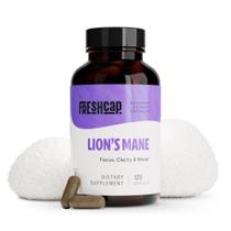 Suplemento FreshCap Lions Mane - Extrato de Cogumelo - 120 Cápsulas