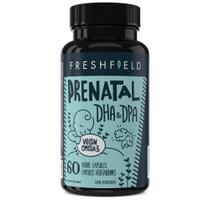 Suplemento Freshfield Prenatal Omega 3 DHA Vegan 60 cápsulas