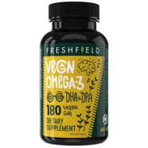 Suplemento Freshfield Vegan Omega 3 DHA 220mg, fornecimento para 6 meses Suplemento Freshfield Vegan Omega 3 DHA 220mg, fornecimento para 6 meses