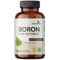 Suplemento Futurebiotics Boro Quelado 3mg 250 Comprimidos