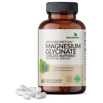 Suplemento Futurebiotics Magnesium Glycinate 200 mg 60 cápsulas