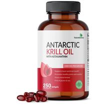 Suplemento Futurebiotics Óleo de Krill Antártico 1000mg - 250 Cápsulas
