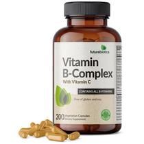 Suplemento Futurebiotics Vitamin B Complex com Vitamina C 200 Cápsulas
