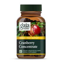 Suplemento Gaia Herbs Cranberry Concentrate 60 cápsulas veganas