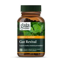 Suplemento Gaia Herbs Gut Revival Herbal Digestive 60 cápsulas