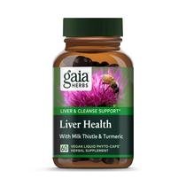 Suplemento Gaia Herbs Liver Health - 60 Cápsulas Veganas Suplemento Gaia Herbs Liver Health - 60 Cápsulas Veganas