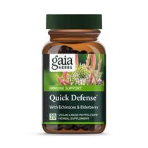 Suplemento Gaia Herbs Quick Defense Immune Support 20 cápsulas Suplemento Gaia Herbs Quick Defense Immune Support 20 cápsulas
