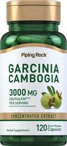Suplemento Garcinia Cambogia Piping Rock - 3000mg