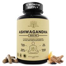 Suplemento Garden of Herbz Ashwagandha 3.600 mg 120 cápsulas