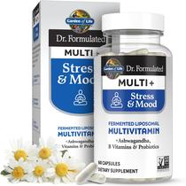 Suplemento Garden of Life Dr. Formulated Multi+ Stress & Mood 60 cápsulas