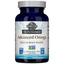 Suplemento Garden of Life Dr. Formulated - Ômega 3 Avançado (1290mg EPA, DHA e DPA) - 60 Cápsulas Suplemento Garden of Life Dr. Formulated - Ômega 3 Avançado (1290mg EPA, DHA e DPA) - 60 Cápsulas