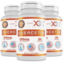 Suplemento Genex Formulas Quercetina 500 mg (60 cápsulas) x3 Suplemento Genex Formulas Quercetina 500 mg (60 cápsulas) x3