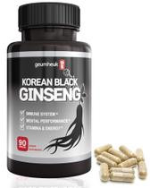 Suplemento GeumHeuk Korean Black Panax Ginseng 1000 mg 90 cápsulas