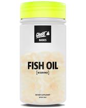 Suplemento GHOST Basics Óleo de peixe 3000 mg de ômega 3 DHA e EPA