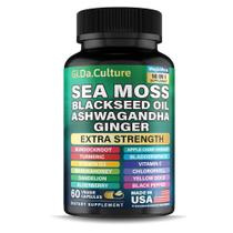 Suplemento Gi.Da.Culture Sea Moss em cápsulas 60 vegetais