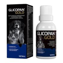 Suplemento Glicopan Vetnil Gold Cães e Gatos 30ml