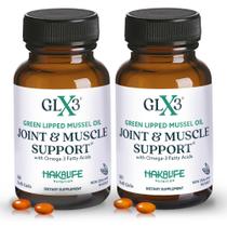 Suplemento GLX3 Joint Support Extra Strength Omega-3 de 2 meses