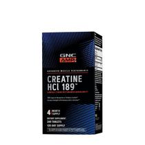 Suplemento GNC AMP HCl 189 Creatina 240 comprimidos