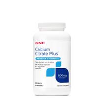 Suplemento GNC Citrato de cálcio Plus 800 mg Bone Health 180 cápsulas