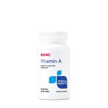 Suplemento GNC de vitamina A 3000mcg suporta a visão 180 cápsulas gelatinosas Suplemento GNC de vitamina A 3000mcg suporta a visão 180 cápsulas gelatinosas