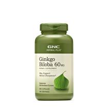 Suplemento GNC Herbal Plus Ginkgo Biloba 60 mg 300 porções Suplemento GNC Herbal Plus Ginkgo Biloba 60 mg 300 porções