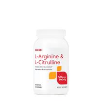 Suplemento GNC L Arginina + L Citrulina 500 mg 120 cápsulas Suplemento GNC L Arginina + L Citrulina 500 mg 120 cápsulas