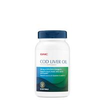 Suplemento GNC Óleo de fígado de bacalhau ômega-3 260 mg EPADHA Vitamina A D-3 Suplemento GNC Óleo de fígado de bacalhau ômega-3 260 mg EPADHA Vitamina A D-3