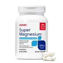 Suplemento GNC Super Magnésio 400mg 90 Comprimidos Suplemento GNC Super Magnésio 400mg 90 Comprimidos